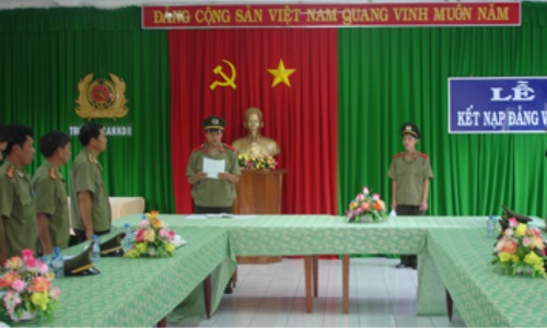 5 giải pháp trong công tác phát triển đảng viên là học viên an ninh